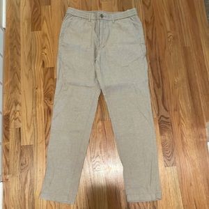 NWT khaki linen pants